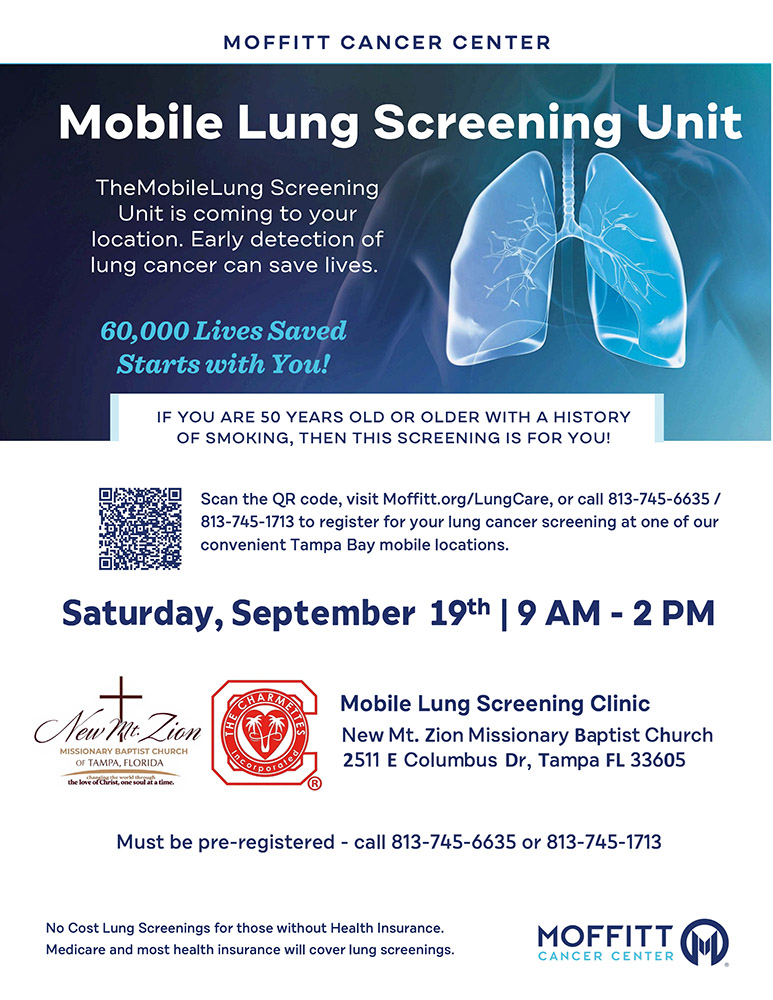 Mobile Lung Screening Unit Flyer